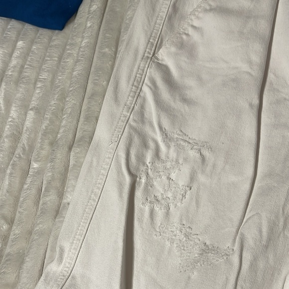 Free People White Denim Jogger | Size Small - Picture 3 of 14